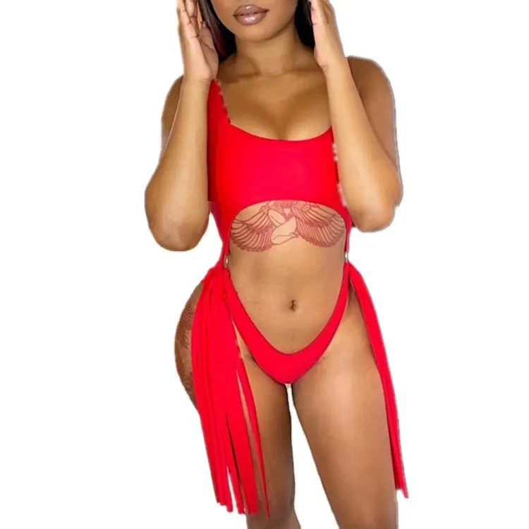 Maillot de bain une pièce sur mesure, sexy, ouvert, sexy, bikini, photo, vente en gros, 2022