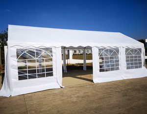 Tente de réception en PVC galvanisé robuste 3*6m 4*6m 5*10m 6*12m avec parois amovibles et fenêtres – Tente de mariage en PVC - Product Image 5