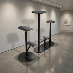 Metal <strong>Outdoor</strong> <strong>Bar</strong> Table &amp; Chair <strong>Set</strong> for Patios Terraces Gardens Home <strong>Bars</strong> Modern Minimalist Design Home Furniture - Product Image 4