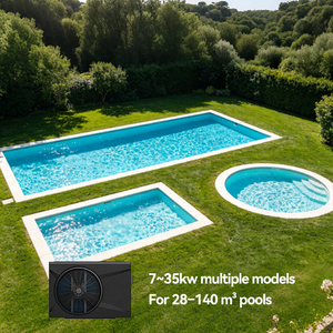 Pompe à chaleur R32 haute efficacité de grande taille pour le <span class=keywords><strong>chauffage</strong></span> de <span class=keywords><strong>piscine</strong></span>, alimentée par l'énergie <span class=keywords><strong>solaire</strong></span> et électrique, économie d'énergie, usage commercial et domestique - Product Image 6