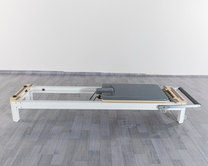 Reformer de Pilates de Aluminio de Grado Comercial LUMINE, Estructura Resistente, Diseño Portátil, <span class=keywords><strong>Beneficios</strong></span> para la Salud, para Estudios de Pilates y Fitness - Product Image 4