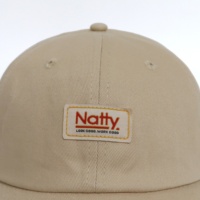 Casquettes de baseball non structurées en coton avec logo tissé personnalisé, vente directe usine, style décontracté sportif, 6 panneaux, pour femmes