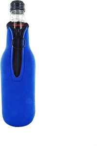 Enfriador de latas de botellas de cerveza de neopreno al por mayor, funda de botella de vino de 330ML con cremalleras, bolsas con soporte para latas de cerveza - Product Image 4