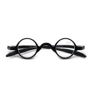 Soft Tr 90 Frame Reading Glasses Small Sized Round Reading Eyewear Custom Logo Eyewear