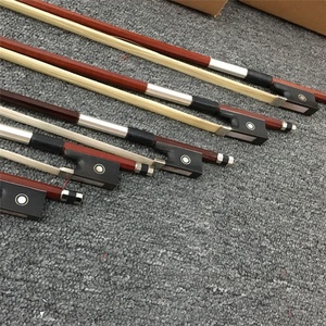 Arcos de Violín de madera de Brasil octogonales de alta calidad a <span class=keywords><strong>precio</strong></span> barato chino a la venta con pelo de caballo imitar pescado Whiskerssilver-plate - Product Image 4