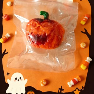 Juguete Antiestrés de Silicona de Halloween, el Más Vendido para Bromas, Cabeza de Calabaza, Descompresión, Ventilación, Divertido Juguete de Apretar Sangriento - Product Image 3