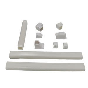 Kit de couverture décorative pour conduites de <span class=keywords><strong>climatisation</strong></span> et CVC en PVC, 3-6 pouces, avec résistance aux UV - Product Image 3