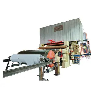 Fabricante de China, máquina para fabricar rollos de papel Kraft de 2880MM, línea de producción de reciclaje de cartón residual