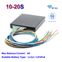 Équilibreur actif lifepo4 16s 4A BT Égaliseur d'équilibre actif intelligent 10S -24S Li-Ion Lifepo4 18650 Équilibreur de transfert d'énergie de batterie