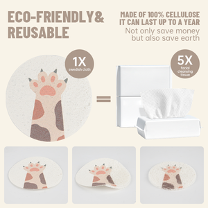 Сжатая целлюлозная губка для лица - Product Image 4