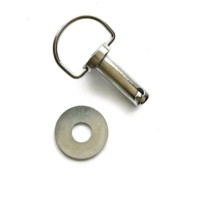 Nouveau kit de vis à dégagement rapide en acier M8 30 mm avec anneau en D, accessoire de fixation pour moto, ajustement universel