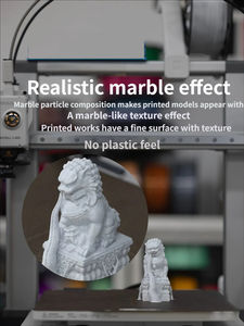 Filamento de Impresión 3D con Patrón de Mármol, Alta Velocidad, Simulación Precisa, Material Ecológico, 1.75mm, 1kg - Product Image 2