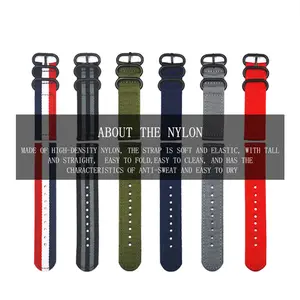 Find 26mm nylon watch band in Heavy-Duty, Adjustable Options 