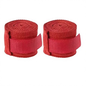 Bandages de boxe personnalisés OEM ODM, bandages élastiques MMA, 2 pièces, tailles et couleurs personnalisées, logo, certifiés CE, écologiques, en caoutchouc, éponge, EVA - Product Image 1