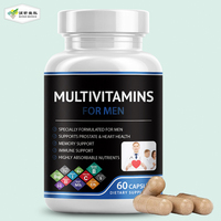 Capsules multivitaminées Runxin avec vitamines B12 et C certifiées HALAL 500mg/750mg/1000mg pour le soutien immunitaire des hommes adultes