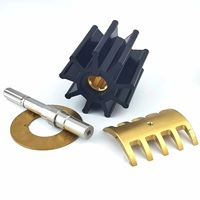 Remplacement flexible de pièces de pompe à turbine en néoprène pour DJ 089-0901 JMP 8205-01 roue de pompe à eau