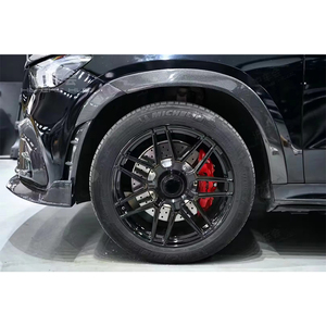 Pièces automobiles en fibre de carbone pour Mercedes-Benz GLE SUV <span class=keywords><strong>63</strong></span>/53/450 2020-2022, kit carrosserie, pare-chocs, calandre, diffuseur arrière - Product Image 3