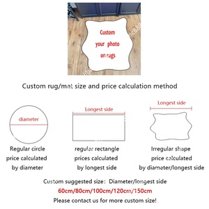 Große Anime-Design-Teppiche, niedliche Fußmatten, personalisierbare Fototeppiche für Ihr Wohnzimmer, rutschfeste Heimteppiche - Product Image 4