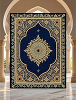 Tapis d'intérieur vintage personnalisé de 10 pieds, tapis d'entrée à poils coupés en cercle, antidérapant, pour chambre à coucher, ferme, voyage en voiture, prière, pique-nique