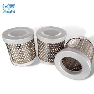 Mfiltration Filtre à air et huile de dépoussiérage de papier de pâte de bois bleu plissé ignifuge - Product Image 6