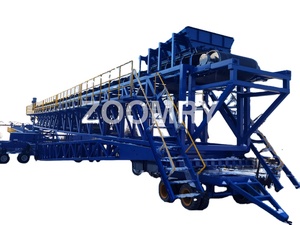 集合ヤード用クローラーテレスコピックモバイルラジアルコンベヤスタッカーを出荷する準備ができました - Product Image 6