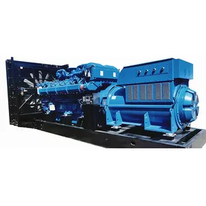 Factory high quality 2400KW/3000kva 16M55D2900E310 Baudouin Weichai diesel generator set for sale