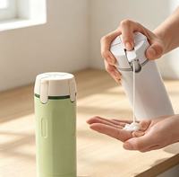 Bouteille de voyage 4-en-1, distributeur portable de produits de toilette, ensemble rechargeable, flacon pompe pour articles de toilette de voyage