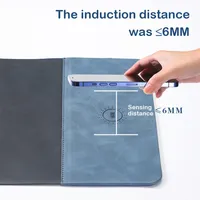 Tapis de Souris 2-en-1 en Cuir PU avec Recharge Rapide Sans Fil 15W pour Téléphone, Tapis de Souris de Jeu pour PC, Ordinateurs Portables et Accessoires de Bureau