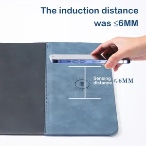 Chuột Pad Với 15W Điện Thoại Không Dây Nhanh Chóng Sạc <span class=keywords><strong>2</strong></span> Trong 1 PU Da Chơi Game Mousepad Cho PC Máy Tính Xách Tay Văn Phòng Phụ Kiện - Product Image 5