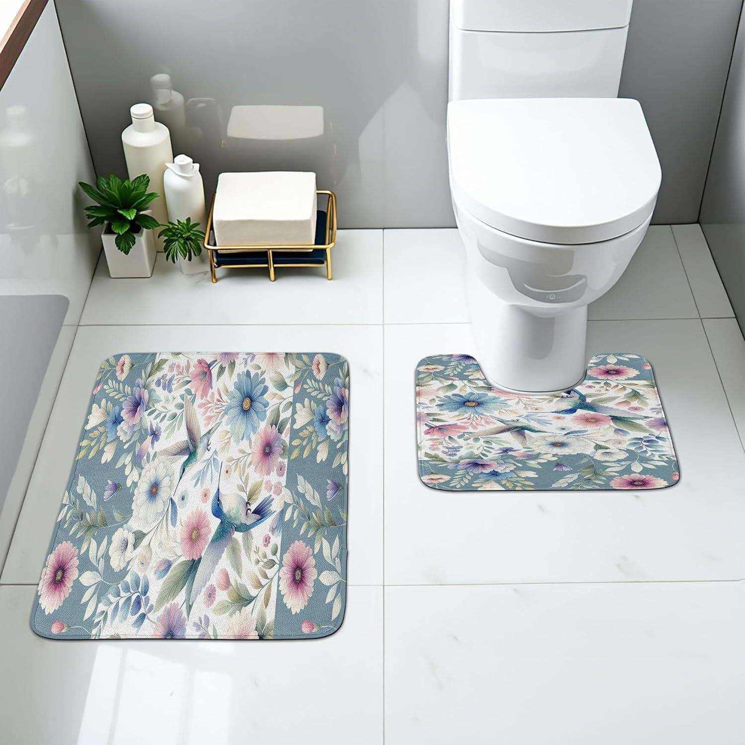 Ensemble de toilettes pour salle de bain 9