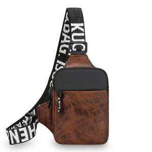 <strong>Mini</strong> <strong>Black</strong> Oxford Logo Custom Slab <strong>Bag</strong> Outdoor Sport Crossbody Chest <strong>Bag</strong> for Cards Collection Sling Pack - Product Image 5