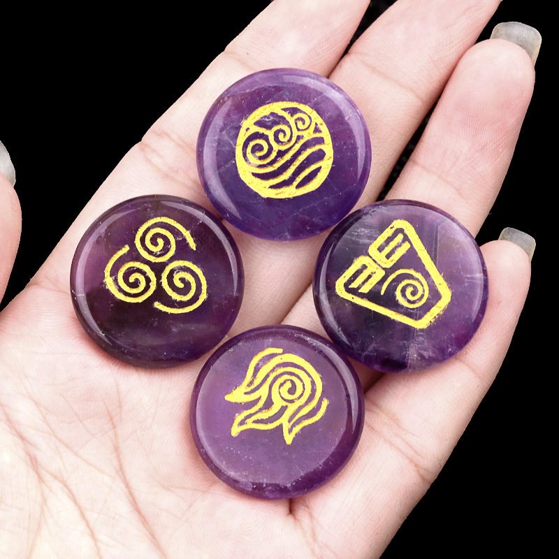 Amethyst (set of four)