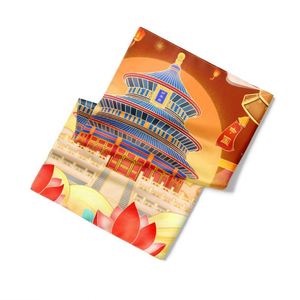 Pañuelos de Seda para Mujer, Elegantes Pañuelos de Seda para la Cabeza, Impresión Personalizada de Pañuelos de Seda, Servicio OEM para Pedidos al por Mayor y en Grandes Cantidades, Envío Rápido - Product Image 5