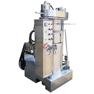 Máquina hidráulica comercial de prensado en frío, máquina para hacer aceite de nogal