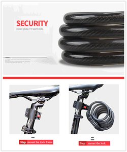 GUB SF-31 Serrure de chaîne de vélo antivol de montagne mot de passe chaîne <span class=keywords><strong>cadenas</strong></span> de vélo Serrure de sécurité à 5 chiffres <span class=keywords><strong>pour</strong></span> vélo - Product Image 3