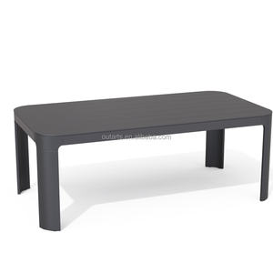 Tables et chaises de jardin en aluminium imperméables Kingmake, ensemble de table à manger d'extérieur avec 6 chaises, ensemble de salle à manger de patio résistant aux intempéries - Product Image 5