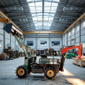 Backhoe Kc-e06 China 4x4 Wheel Drive 500-800kg Machine Weight <b>Battery</b> Powered Motor & <b>Pump</b> Bearing Mini - Product Image 1