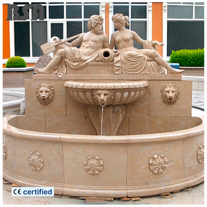 <span class=keywords><strong>Fontaine</strong></span> <span class=keywords><strong>de</strong></span> sculpture d'eau en pierre antique personnalisée pour l'extérieur, <span class=keywords><strong>fontaine</strong></span> <span class=keywords><strong>murale</strong></span> en marbre pour la décoration <span class=keywords><strong>de</strong></span> villa et <span class=keywords><strong>de</strong></span> manoir - Product Image 1