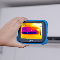 Caméra thermique à écran tactile 3,5 pouces 256x192 pour la résolution des problèmes électriques et la réparation des climatiseurs 8G 40mK