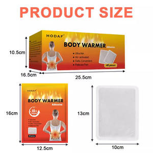 แผ่นประคบร้อนฮอดาฟ ขนาด 10x13 ซม. แบบบางพิเศษ ใช้ความร้อนจากอากาศ บรรเทาอาการปวดประจำเดือน - Product Image 5