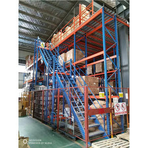 最畅销的5层夹层平台机架系统钢夹层地板和仓库货架 - Product Image 1