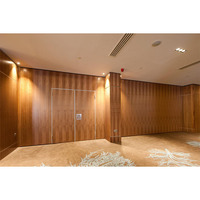 Panneaux de division de mur rétractable d'hôtel insonorisé mdf cloison pliante porte cloisons mobiles mur