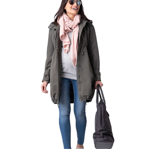 Parka de maternidad 3 en 1 para mujeres embarazadas, abrigos de invierno, chaqueta, <span class=keywords><strong>abrigo</strong></span> - Product Image 4
