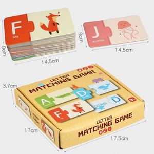 Juego Educativo de Aprendizaje del Alfabeto ABC con Tarjetas de Rompecabezas de Números del 1 al 20, Autocorrector y de Emparejamiento - Product Image 4