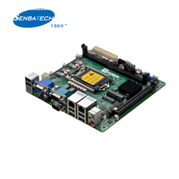 ITX-B75M1 carte mère d'ordinateur LGA1155 carte mère Mini Itx avec 2 LAN,10 USB,6 COM(RS485/422)