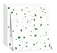 Carreaux de terrazzo antidérapants à petites particules pour salle à manger, 600*600, carreaux antiques, MAT, carreaux de sol en céramique imperméables pour salon