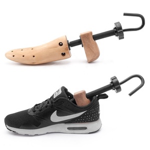 LM010L جاهزة لشحن اللوتس خشبية قابل للتعديل حذاء شجرة حذاء يستمر نقالة الحذاء - Product Image 1