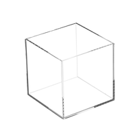 Présentoir en acrylique transparent Support de table anti-corrosion moderne pour vitrine Présentoir à bijoux en surface polie