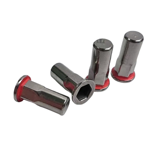 M4m5m6 nhôm rivnut ASTM chèn nutsert Kit phẳng đầu mở loại nhôm đinh tán hạt tròn có khía cơ thể - Product Image 5