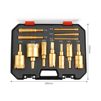 Fournisseurs Pas Chers Kits de Forets Diamantés à Tige Triangulaire Scie Cloche pour Trous